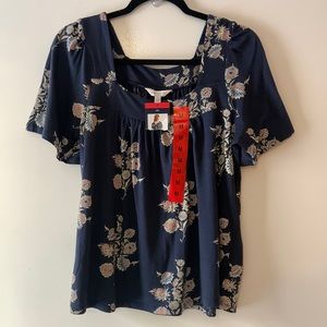 Lucky brand new with tags womens top size med